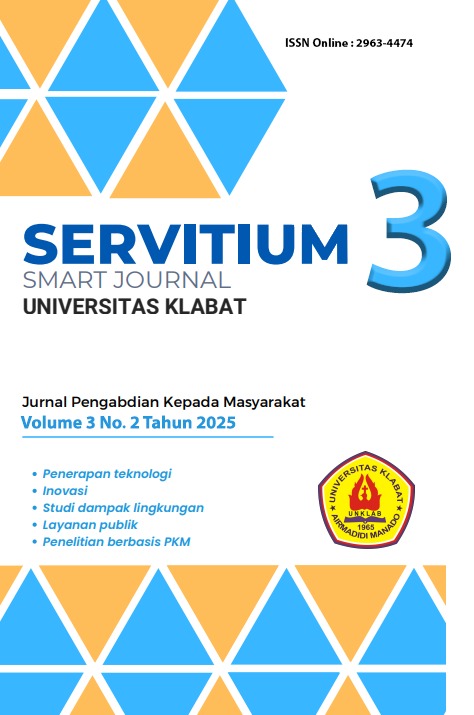 View Vol. 3 No. 2 (2025): Servitium Smart Journal
